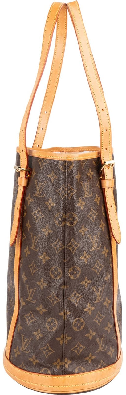 Louis Vuitton Louis Vuitton Monogram Canvas Bucket GM Shoulder Bag Bruin