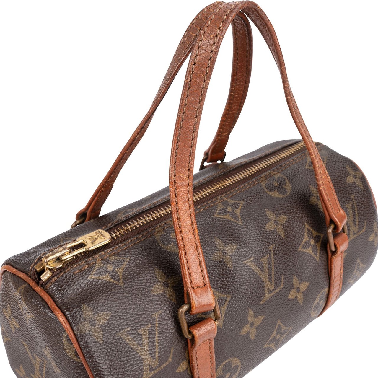 Louis Vuitton Monogram Canvas Limited Papillon 20 Handbag Bruin