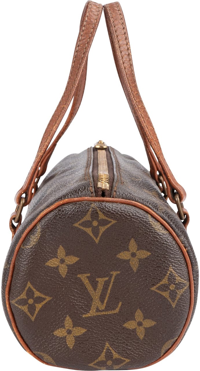 Louis Vuitton Monogram Canvas Limited Papillon 20 Handbag Bruin