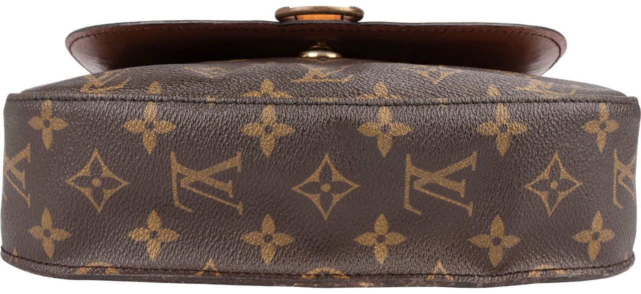 Louis Vuitton Louis Vuitton Monogram Canvas Saint Cloud GM Crossbody Bag Bruin