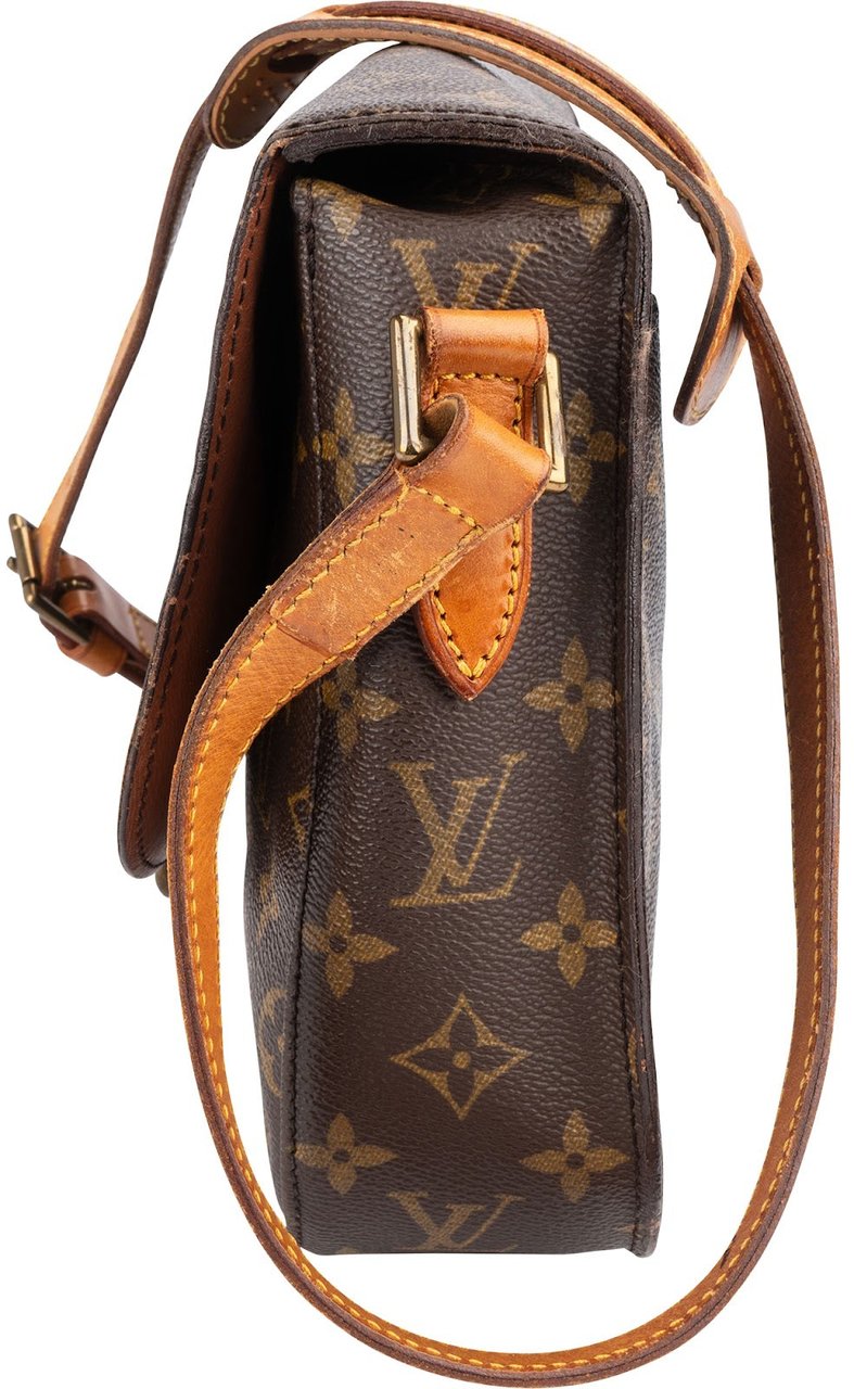 Louis Vuitton Louis Vuitton Monogram Canvas Saint Cloud GM Crossbody Bag Bruin
