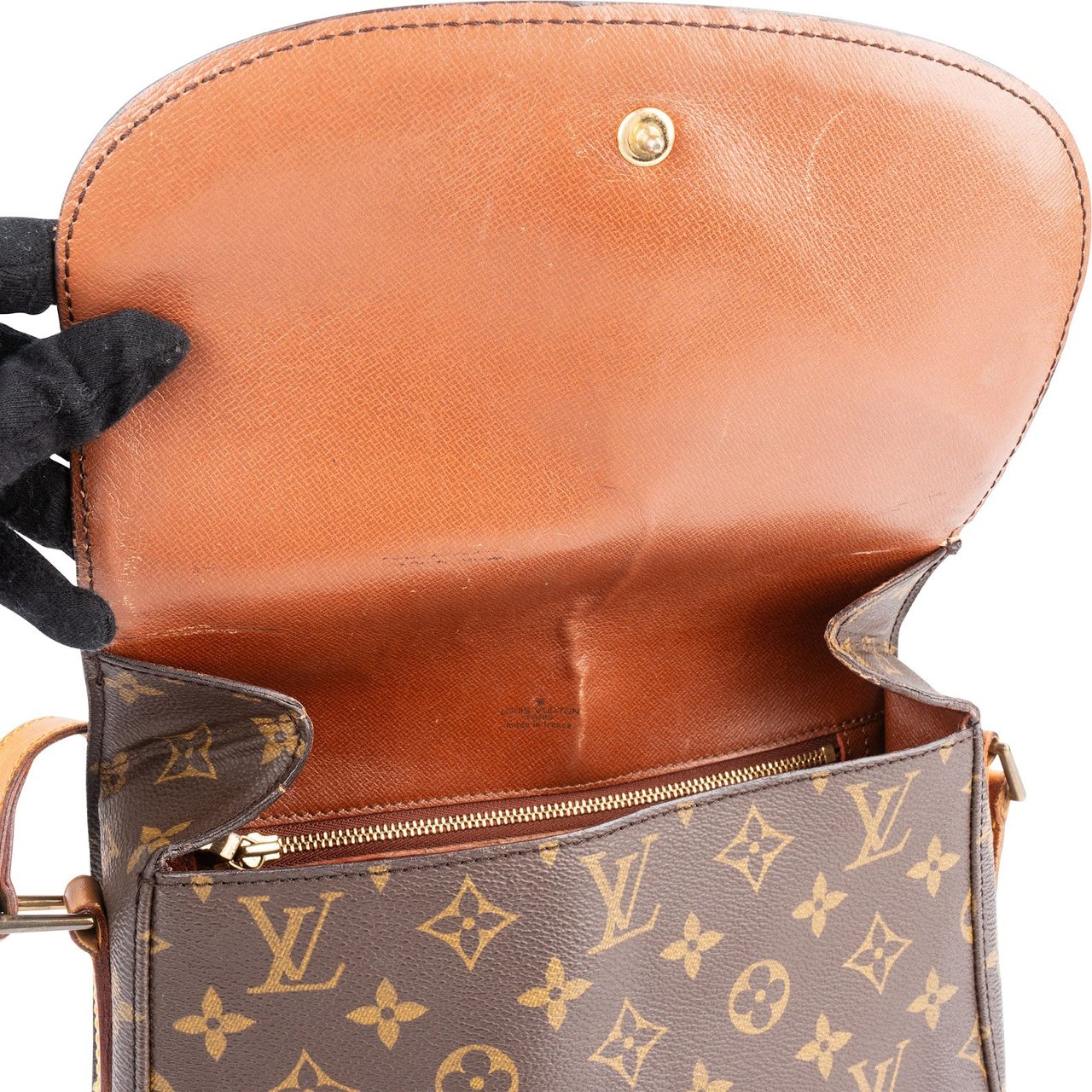 Louis Vuitton Louis Vuitton Monogram Canvas Saint Cloud GM Crossbody Bag Bruin