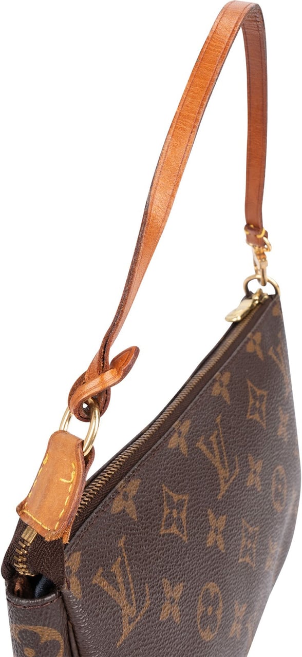 Louis Vuitton Louis Vuitton Monogram Canvas Pochette Accessoires Handbag Bruin