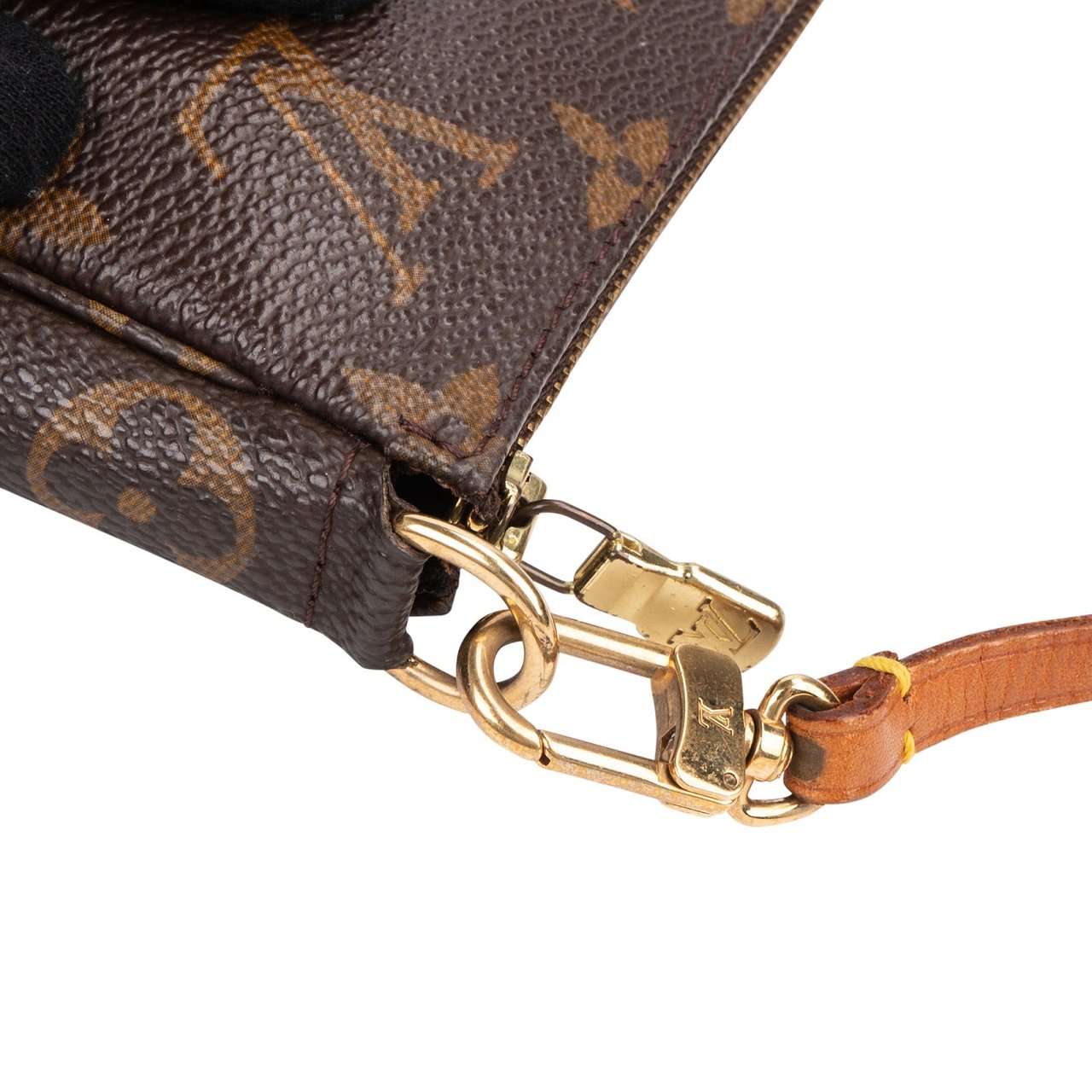 Louis Vuitton Louis Vuitton Monogram Canvas Pochette Accessoires Handbag Bruin