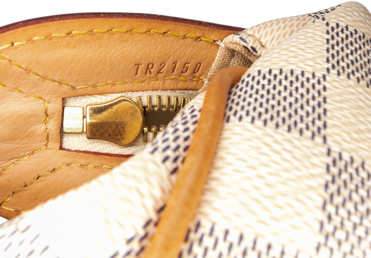 Louis Vuitton Damier Azur Stresa PM Wit