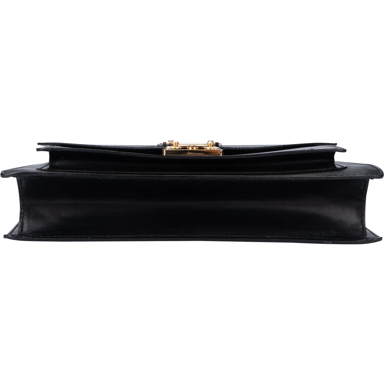 Louis Vuitton Louis Vuitton Noir Epi Leather Monceau Handbag Divers