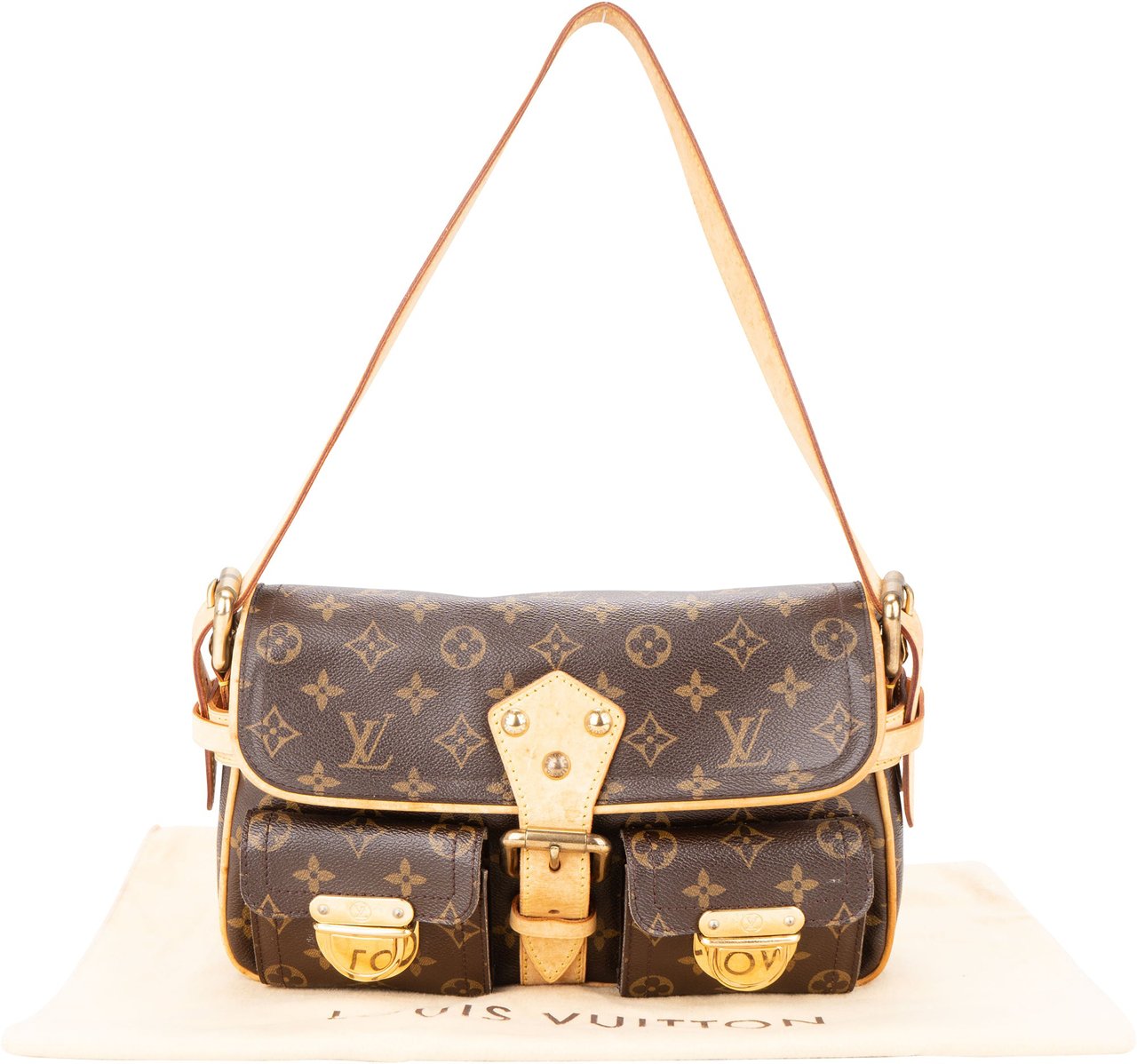 Louis Vuitton Louis Vuitton Canvas Monogram Hudson PM Shoulder Bag Divers