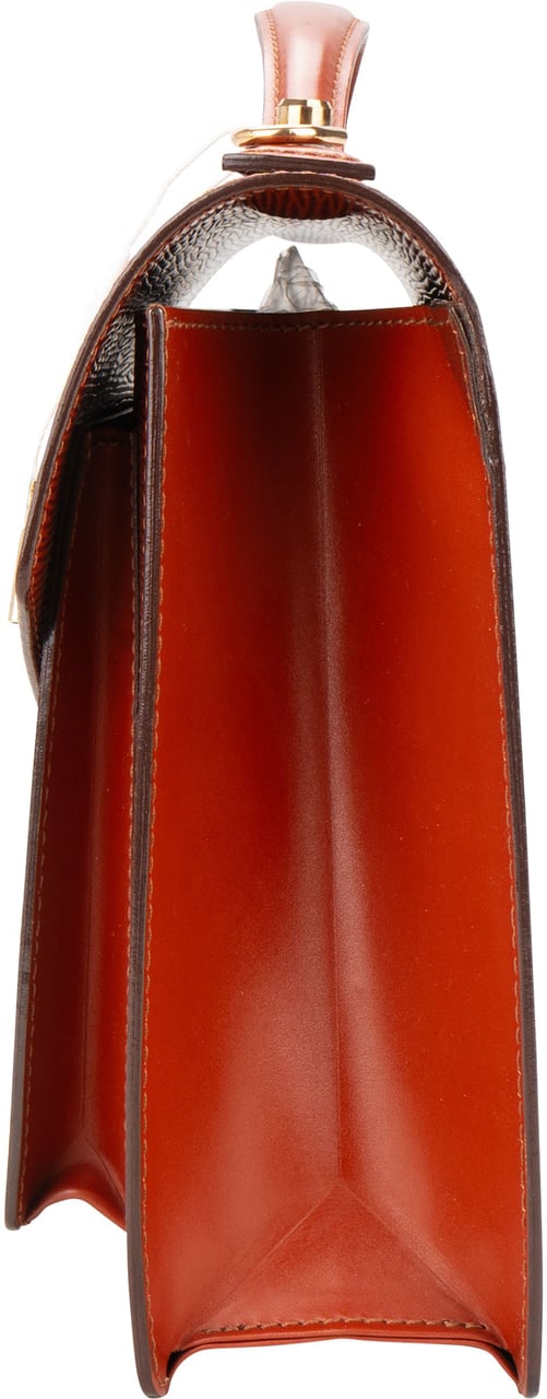 Louis Vuitton Louis Vuitton Cognac Epi Leather Monceau Handbag Divers
