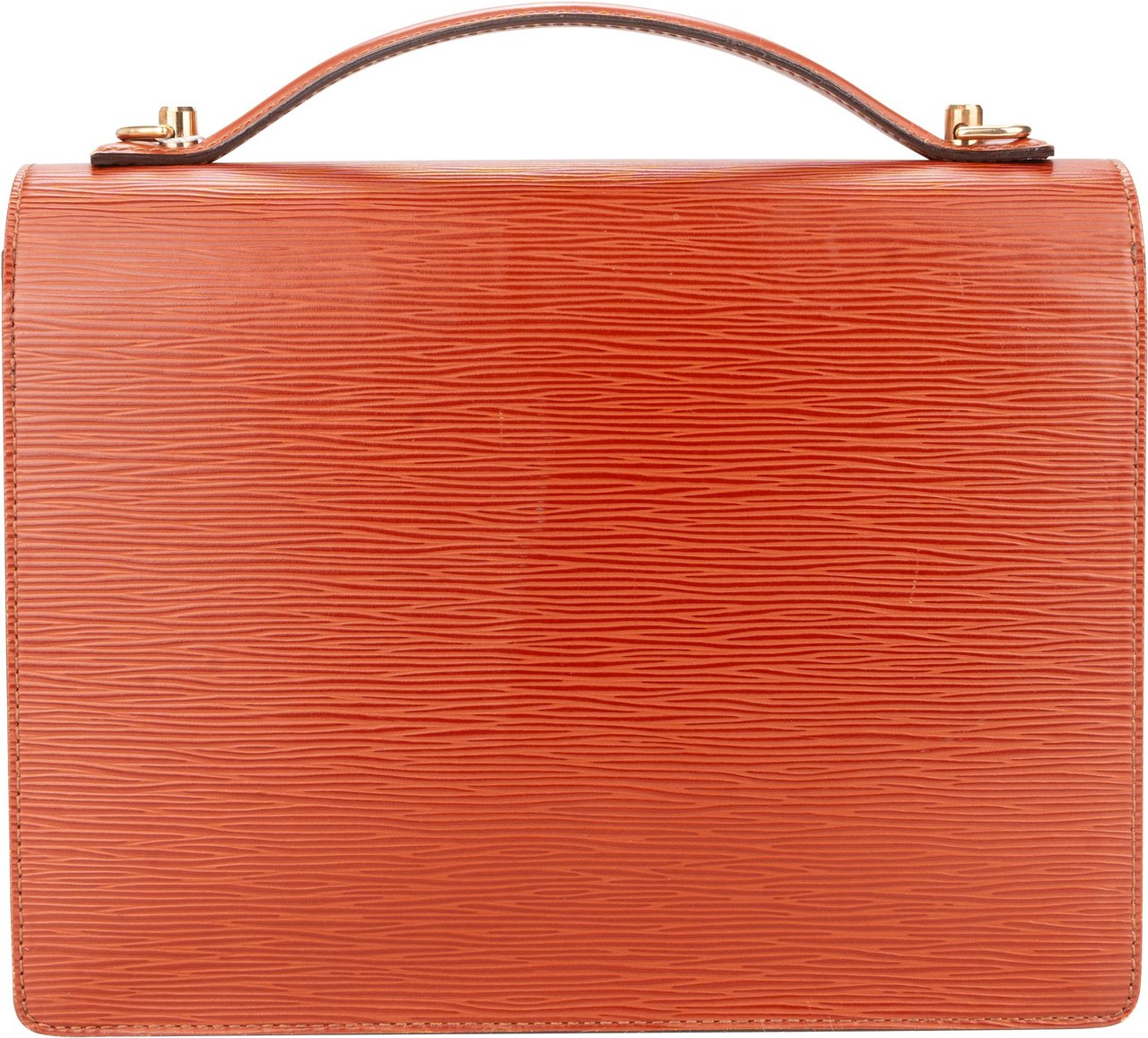 Louis Vuitton Louis Vuitton Cognac Epi Leather Monceau Handbag Divers