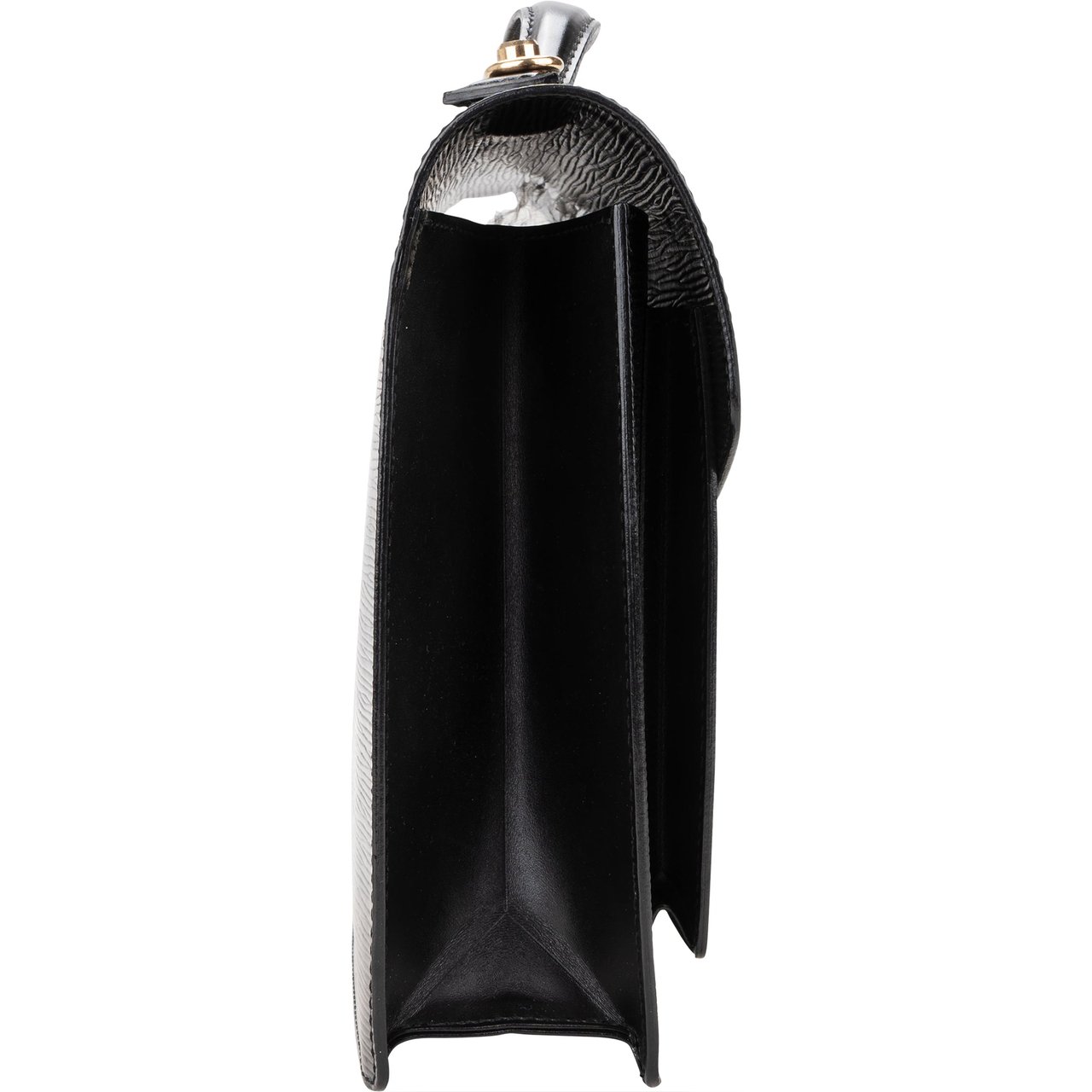Louis Vuitton Louis Vuitton Noir Epi Leather Monceau Handbag Divers