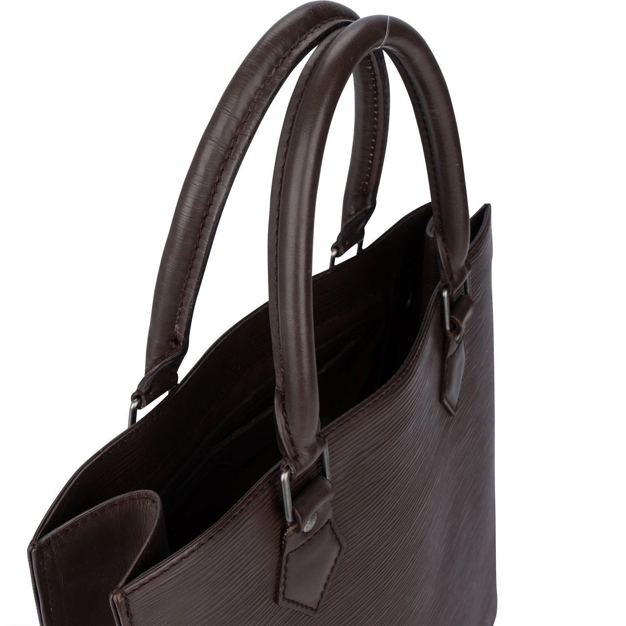 Louis Vuitton Louis Vuitton Brun Epi Leather Sac Plat Handbag Divers