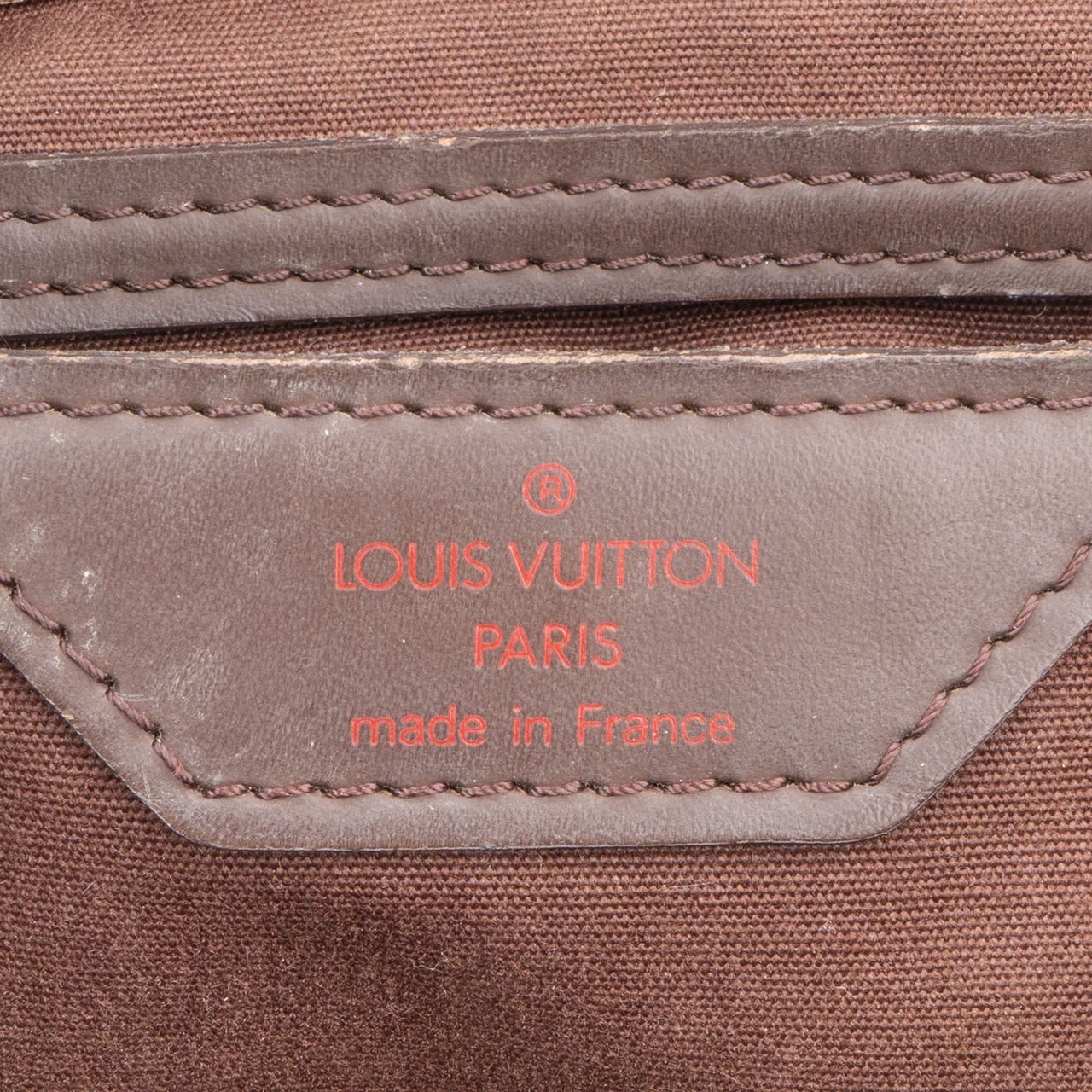 Louis Vuitton Louis Vuitton Brun Epi Leather Sac Plat Handbag Divers
