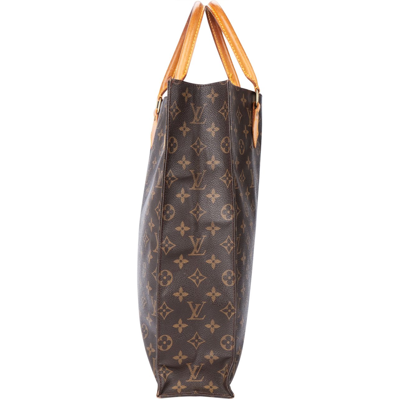 Louis Vuitton Louis Vuitton Canvas Monogram Sac Plat Handbag Divers