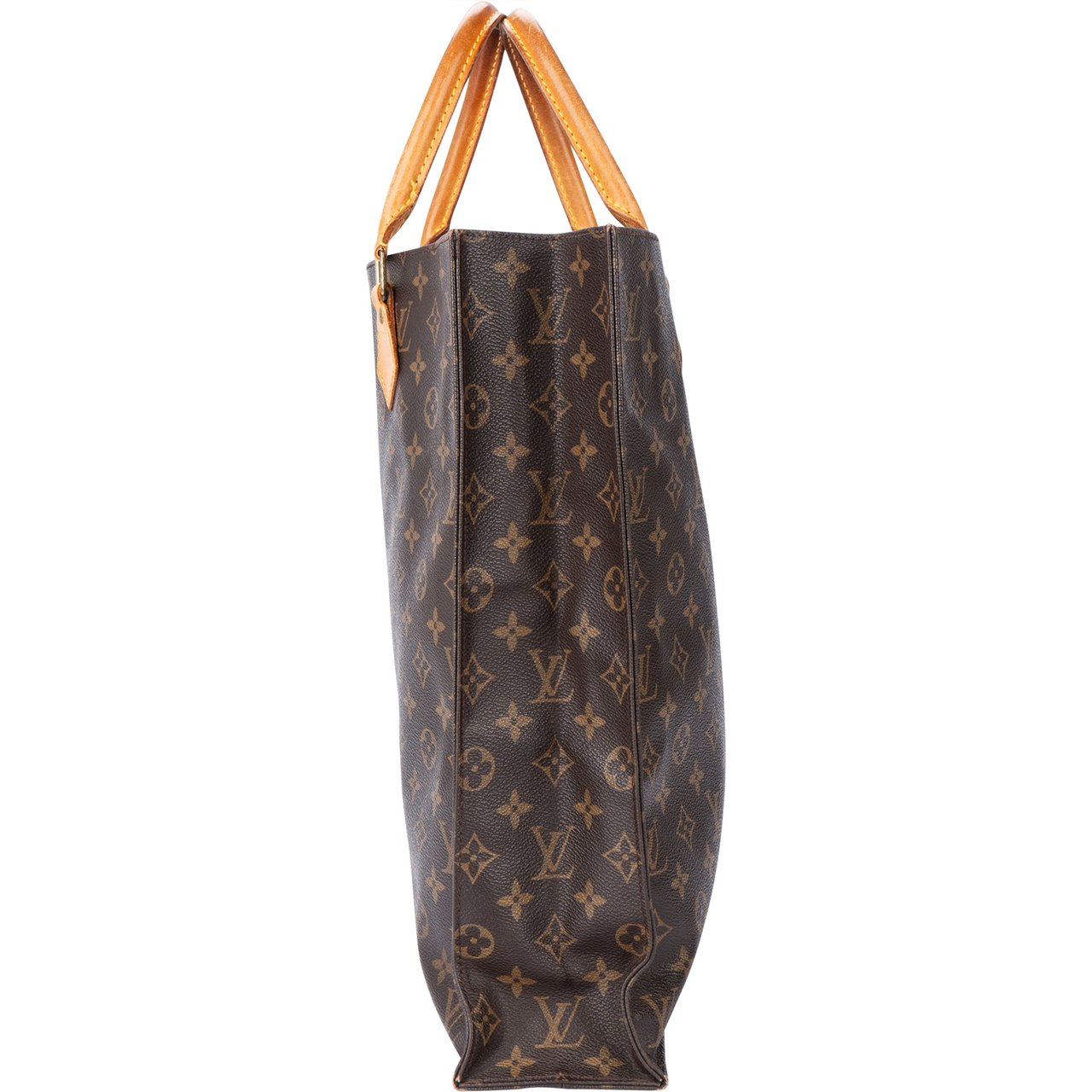 Louis Vuitton Louis Vuitton Canvas Monogram Sac Plat Handbag Divers