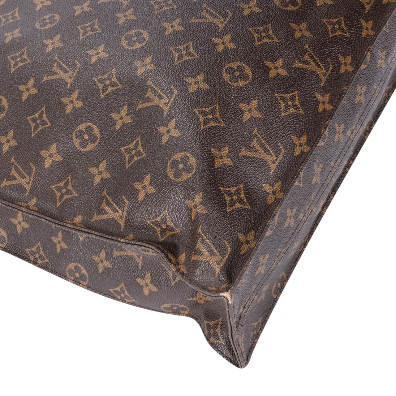 Louis Vuitton Louis Vuitton Canvas Monogram Sac Plat Handbag Divers