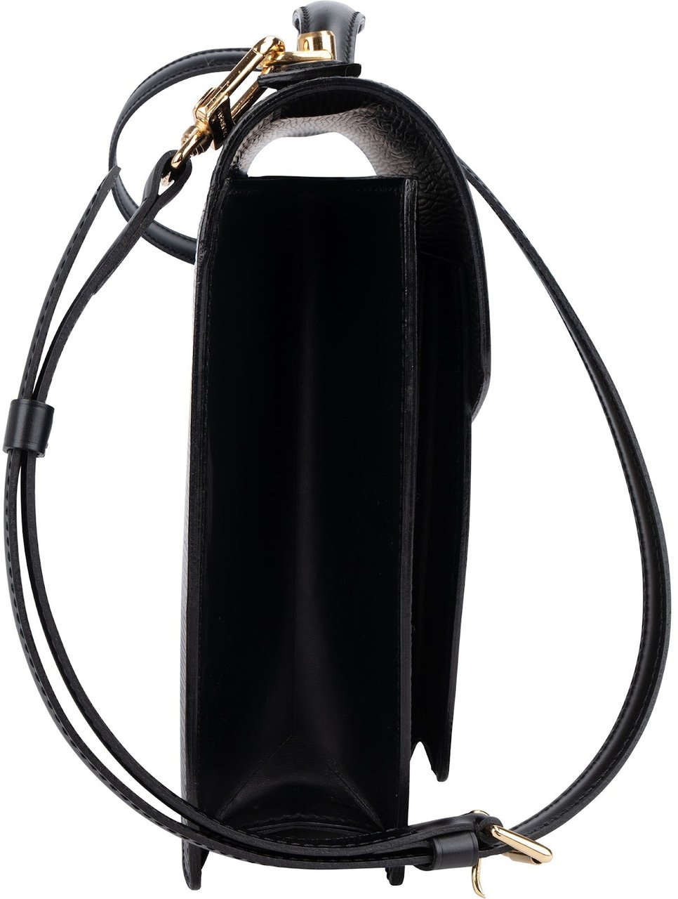 Louis Vuitton Louis Vuitton Noir Epi Leather Monceau Handbag Zwart