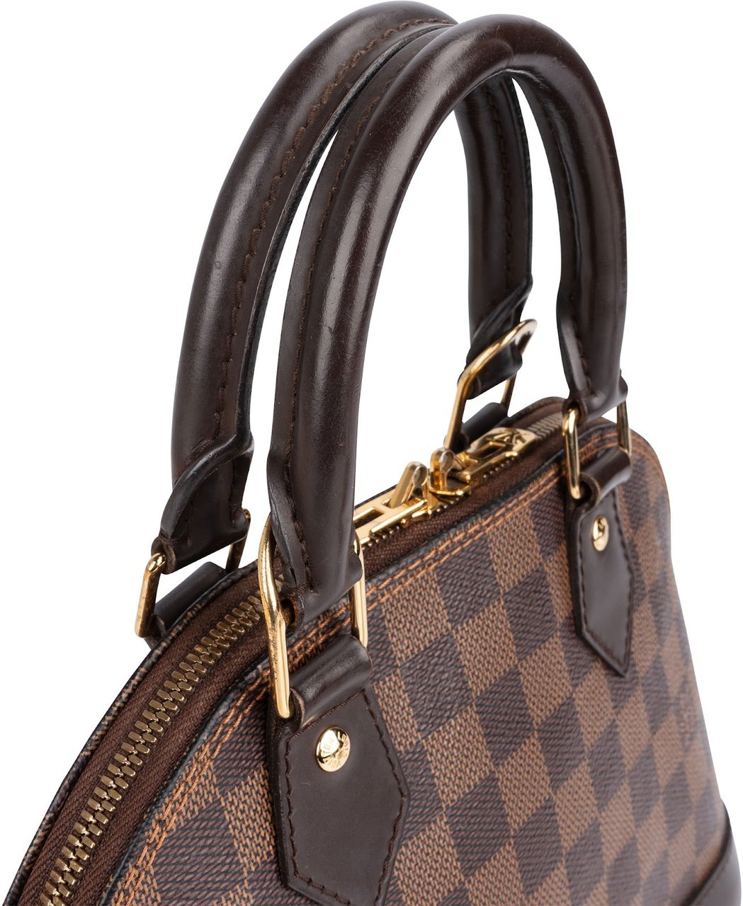 Louis Vuitton Louis Vuitton Monogram Damier Ebene Canvas Alma BB Handbag Bruin