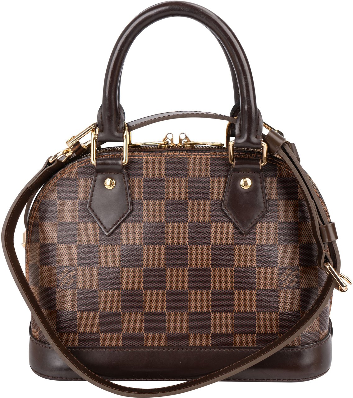 Louis Vuitton Louis Vuitton Monogram Damier Ebene Canvas Alma BB Handbag Bruin