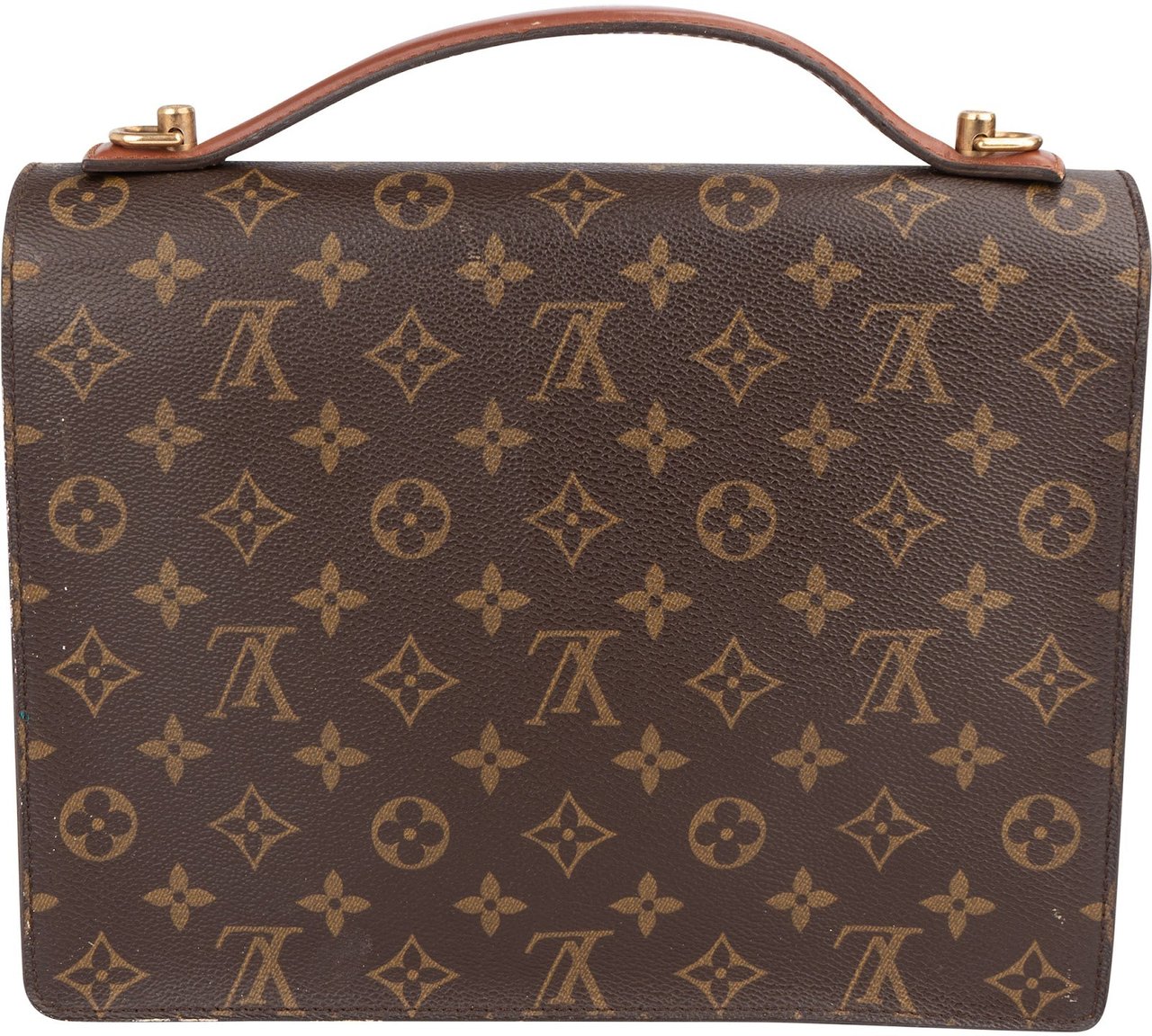 Louis Vuitton Louis Vuitton Monogram Canvas Monceau Handbag Bruin