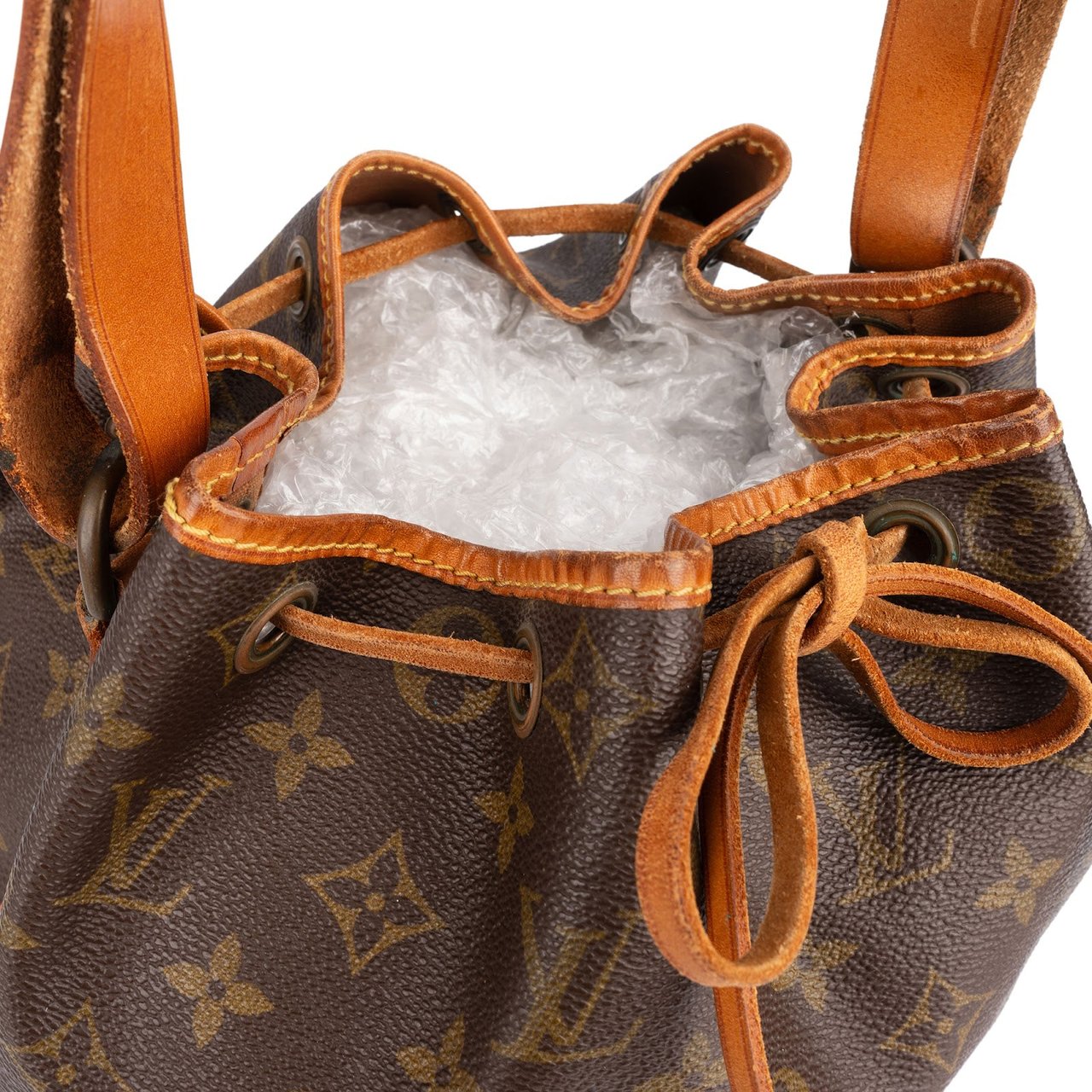 Louis Vuitton Louis Vuitton Monogram Canvas Sac Noé Petit Shoulder Bag Bruin