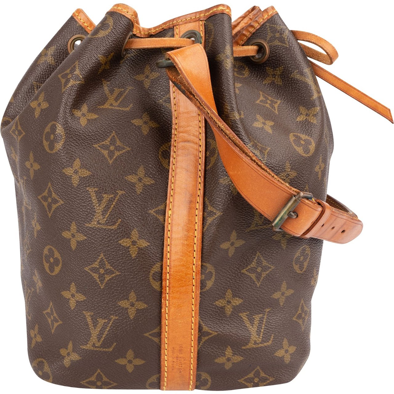 Louis Vuitton Louis Vuitton Monogram Canvas Sac Noé Petit Shoulder Bag Bruin