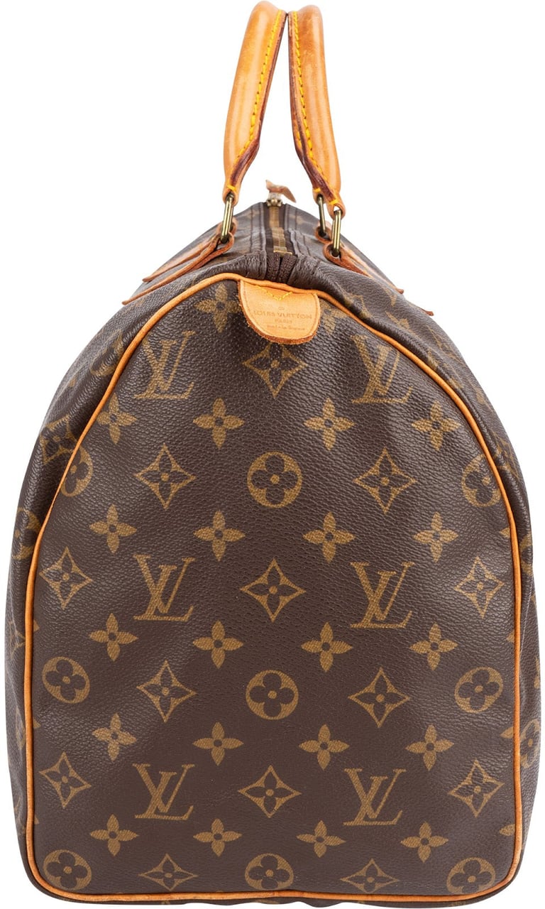 Louis Vuitton Louis Vuitton Monogram Canvas Speedy 40 Handbag Bruin