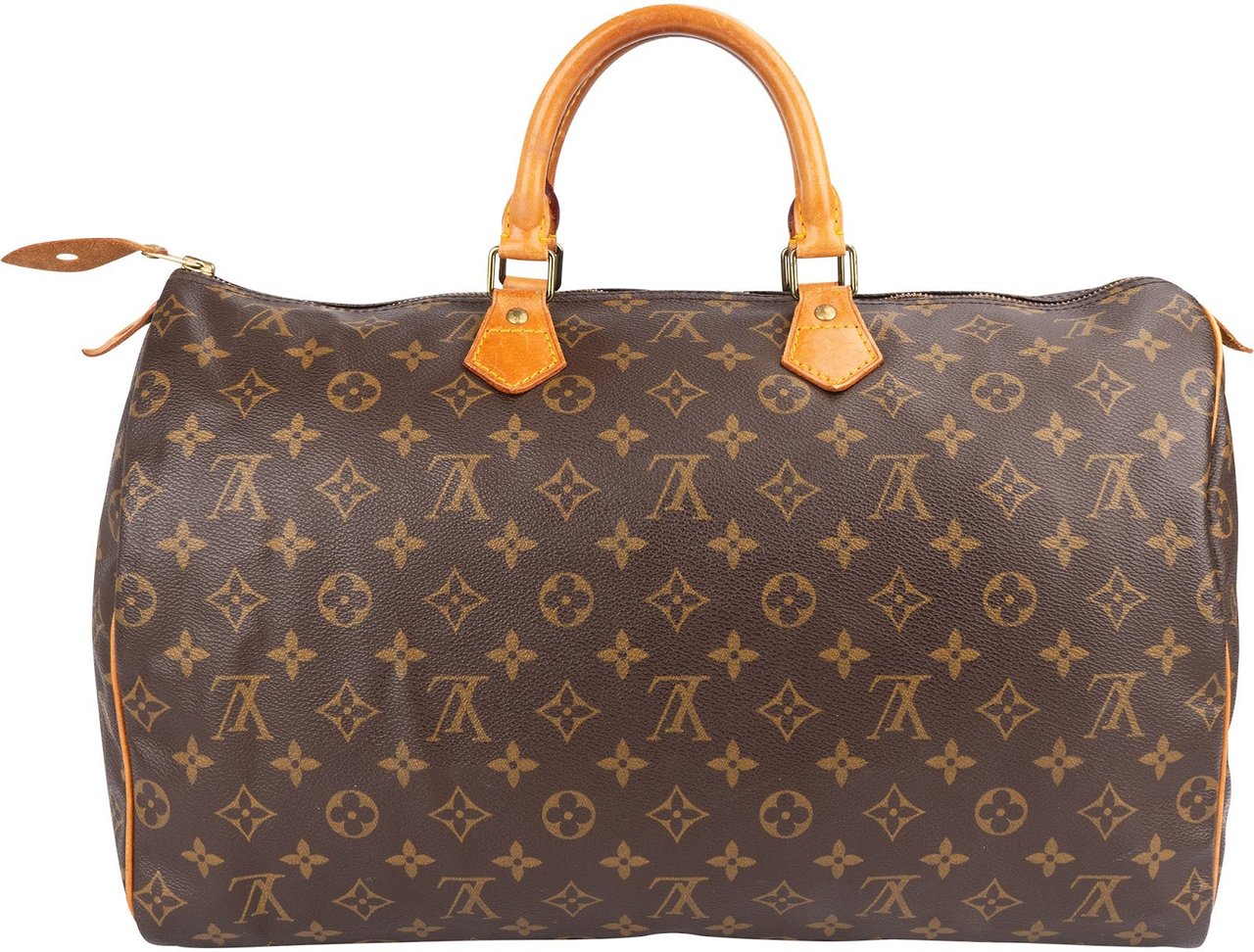 Louis Vuitton Louis Vuitton Monogram Canvas Speedy 40 Handbag Bruin