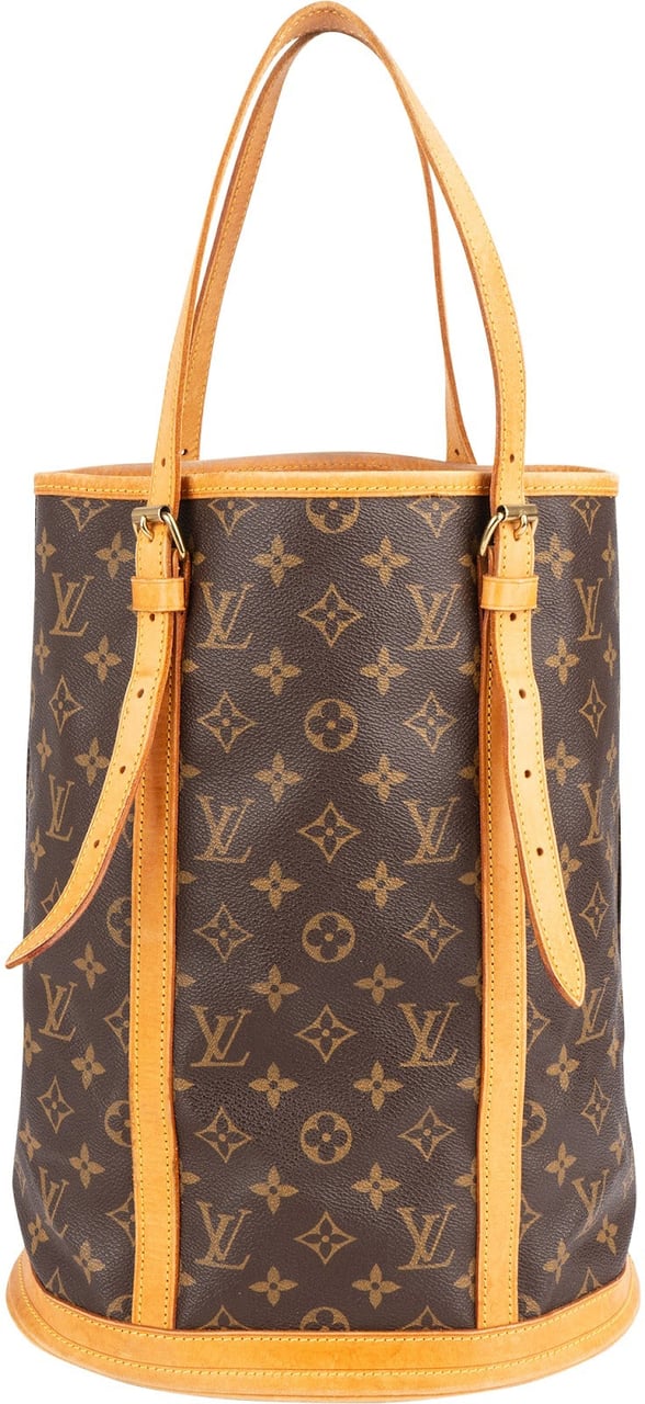 Louis Vuitton Louis Vuitton Monogram Canvas Bucket GM Shoulder Bag Bruin