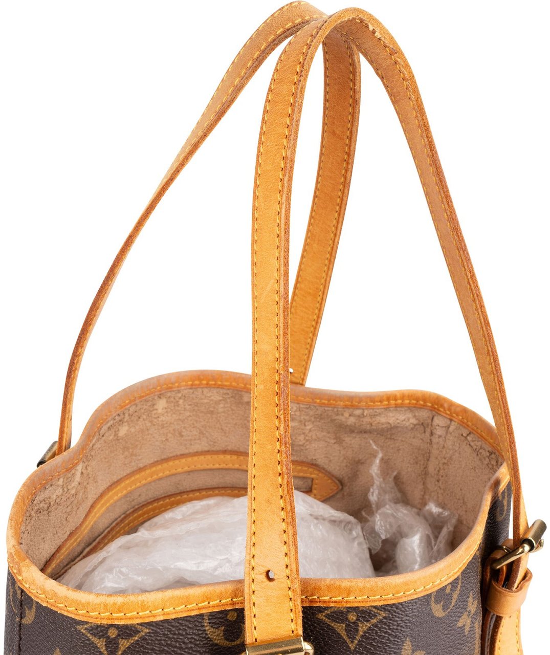 Louis Vuitton Louis Vuitton Monogram Canvas Bucket GM Shoulder Bag Bruin