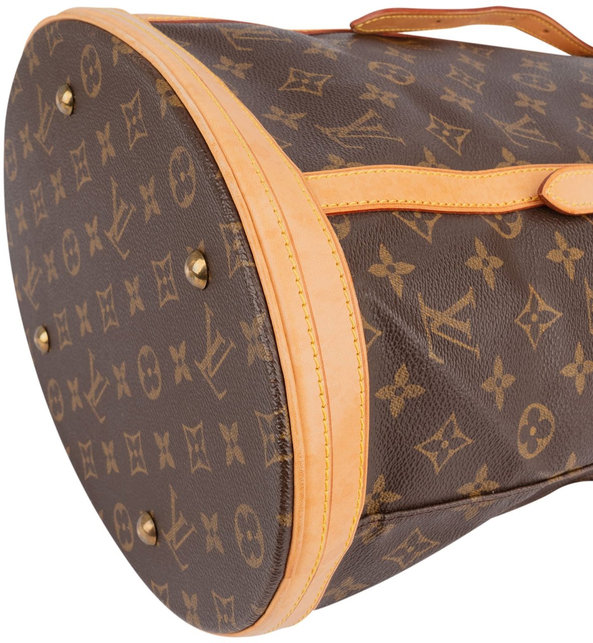 Louis Vuitton Louis Vuitton Monogram Canvas Bucket GM Shoulder Bag Bruin