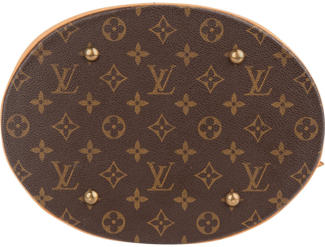 Louis Vuitton Louis Vuitton Monogram Canvas Bucket GM Shoulder Bag Bruin