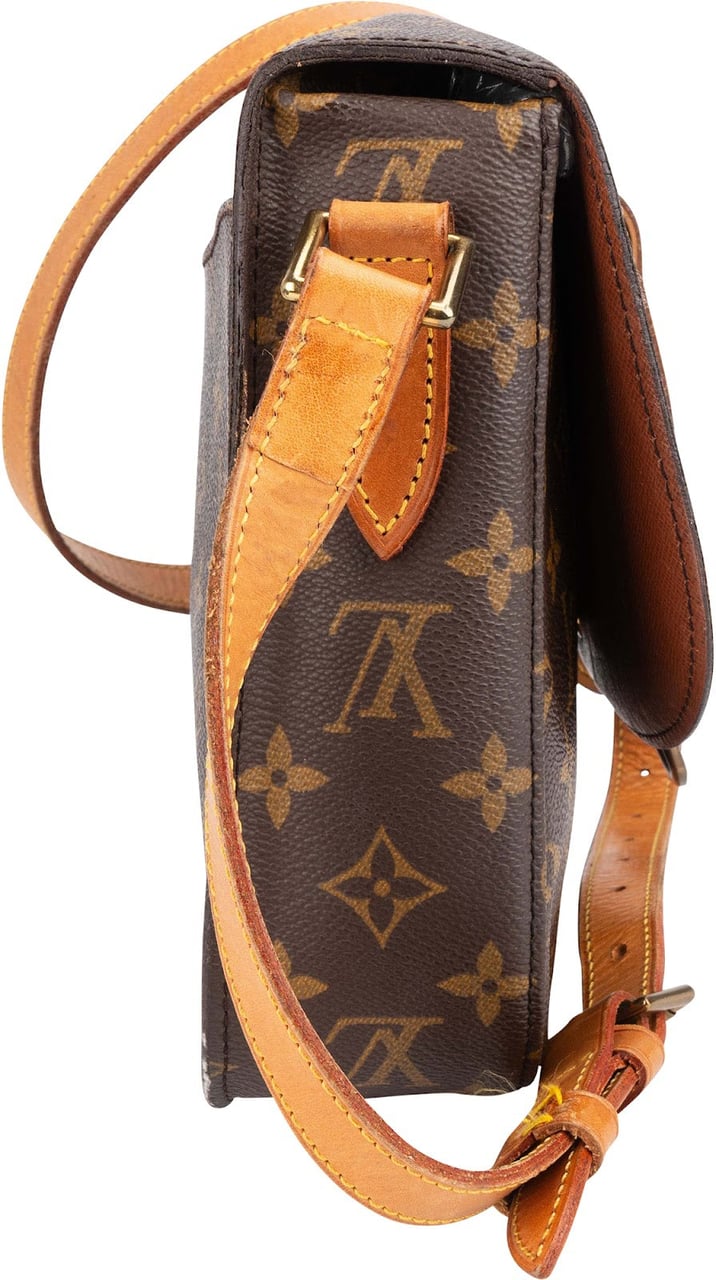 Louis Vuitton Monogram Canvas Saint Cloud GM Crossbody Bag Bruin