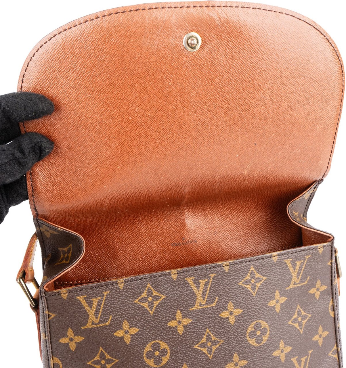 Louis Vuitton Monogram Canvas Saint Cloud GM Crossbody Bag Bruin
