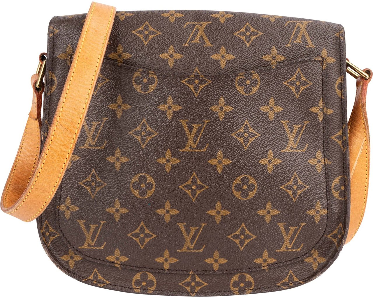 Louis Vuitton Monogram Canvas Saint Cloud GM Crossbody Bag Bruin