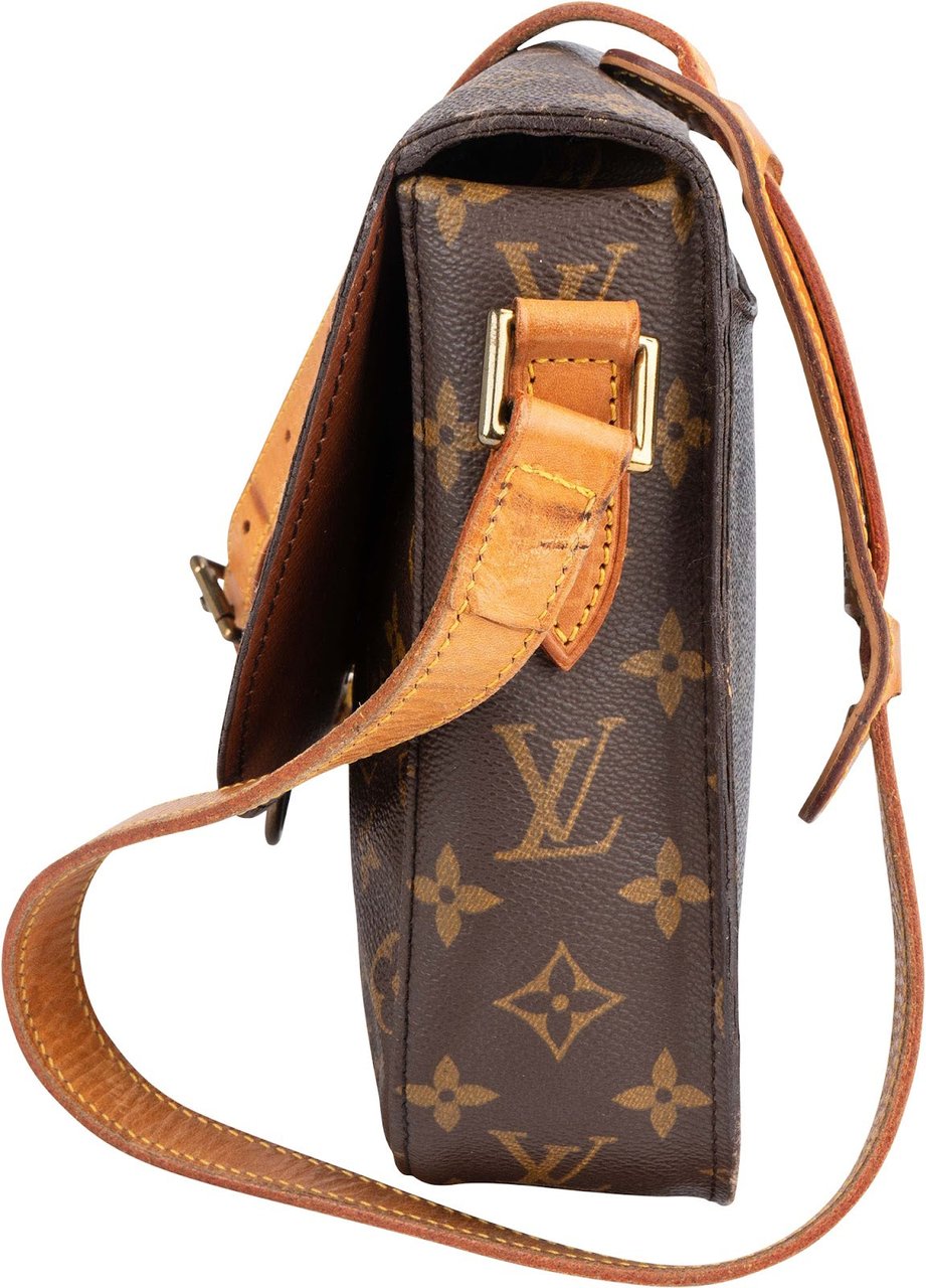 Louis Vuitton Monogram Canvas Saint Cloud GM Crossbody Bag Bruin
