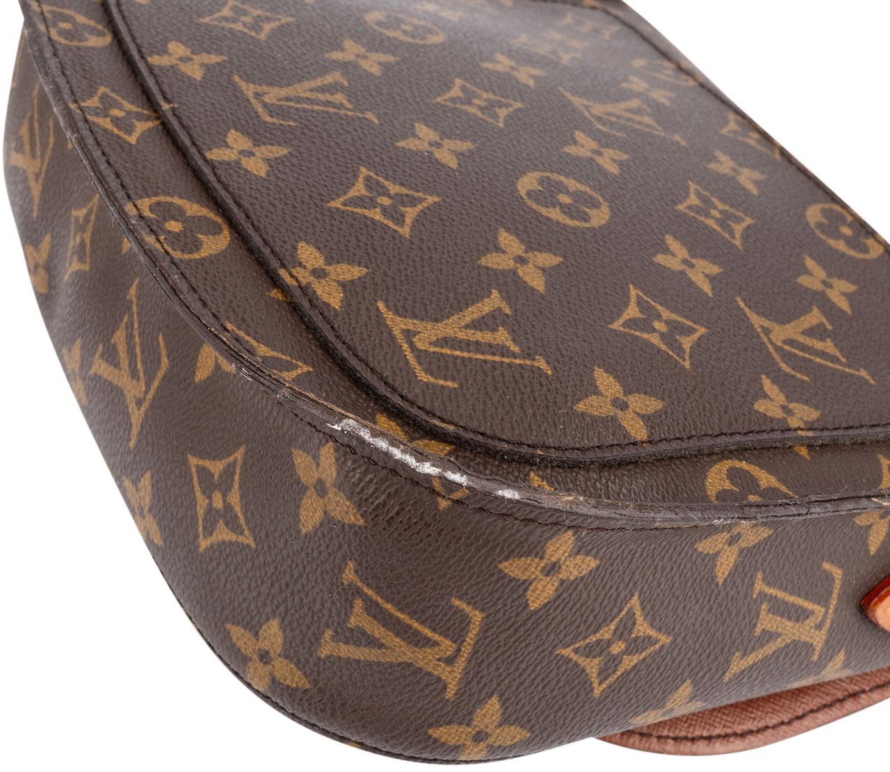 Louis Vuitton Monogram Canvas Saint Cloud GM Crossbody Bag Bruin