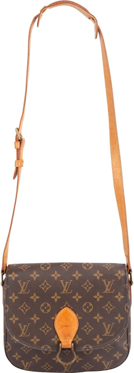 Louis Vuitton Monogram Canvas Saint Cloud GM Crossbody Bag Bruin