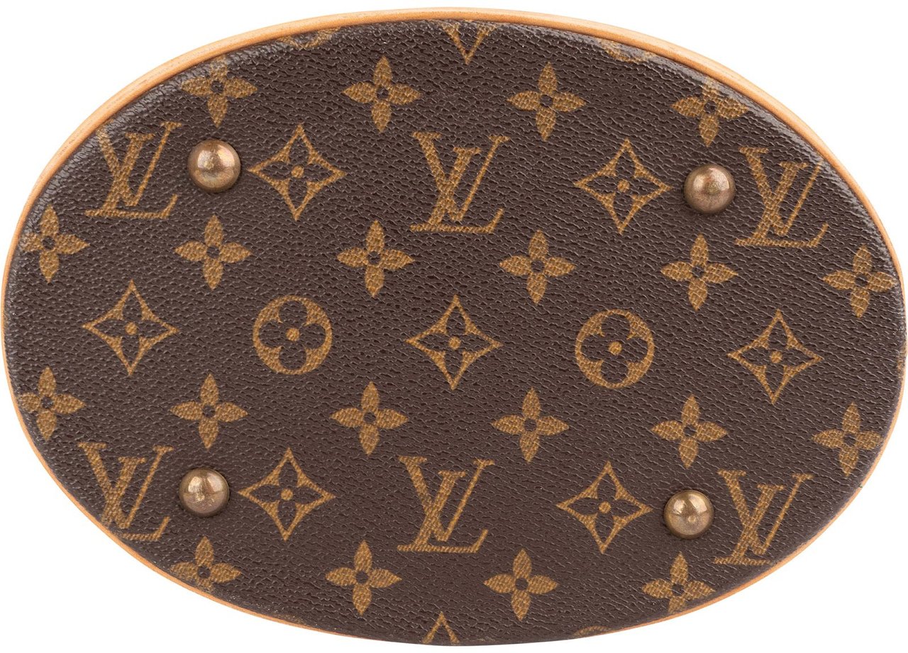 Louis Vuitton Louis Vuitton Monogram Canvas Bucket PM Shoulder Bag Bruin
