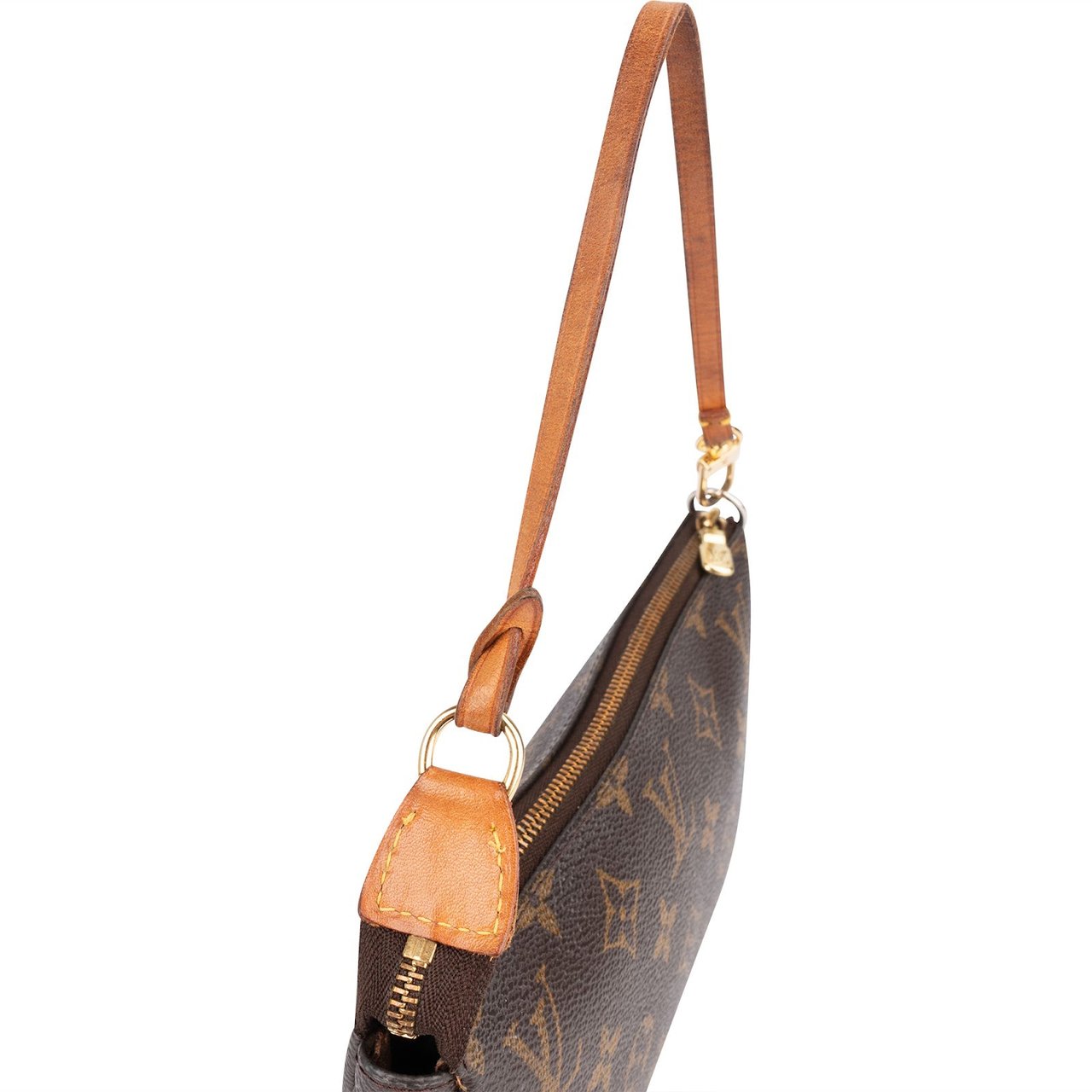 Louis Vuitton Louis Vuitton Monogram Canvas Pochette Accessoires Handbag Bruin