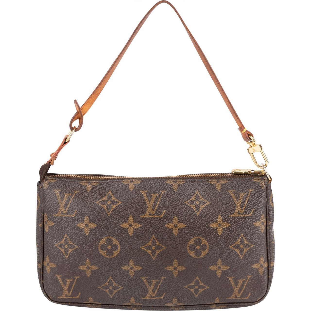 Louis Vuitton Louis Vuitton Monogram Canvas Pochette Accessoires Handbag Bruin