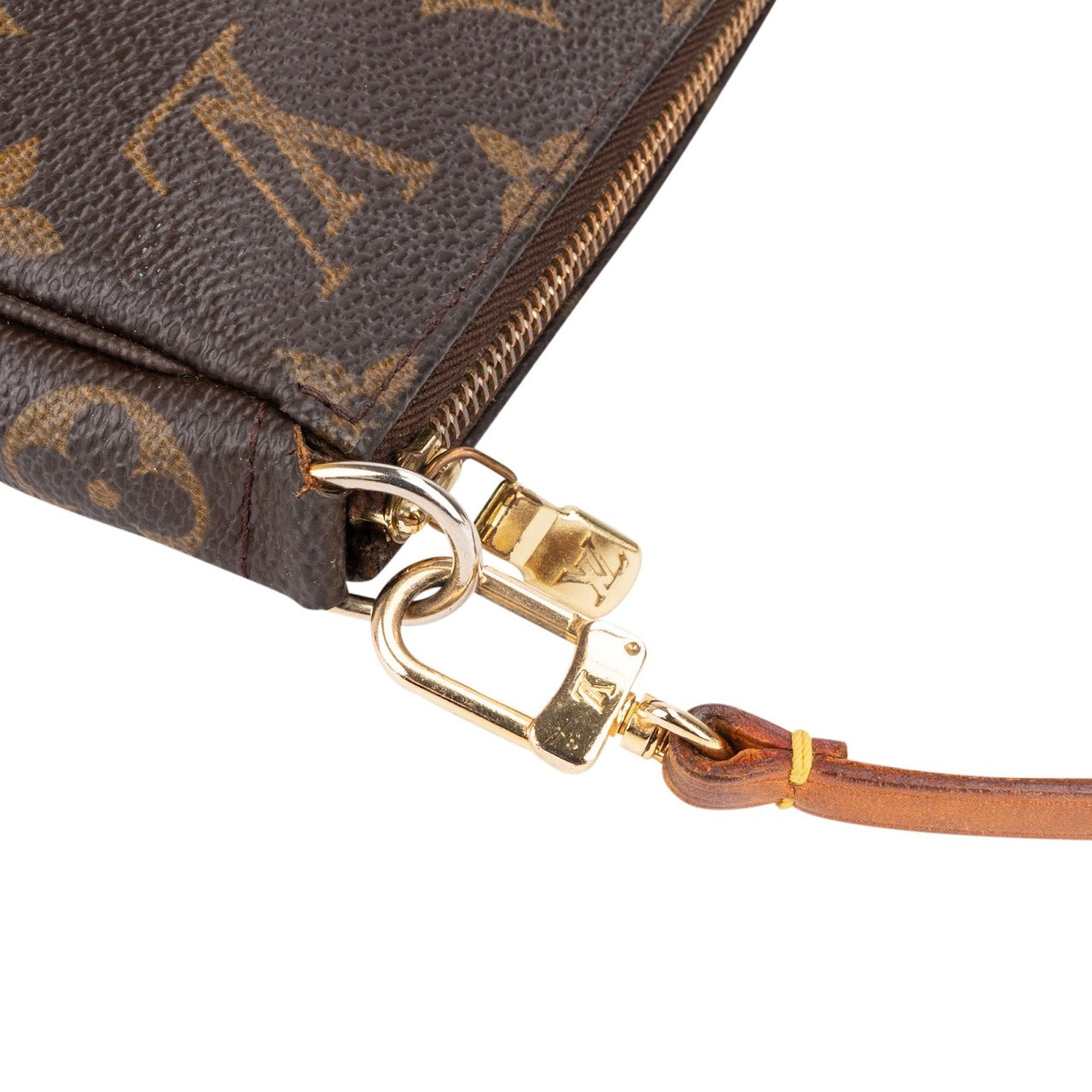 Louis Vuitton Louis Vuitton Monogram Canvas Pochette Accessoires Handbag Bruin