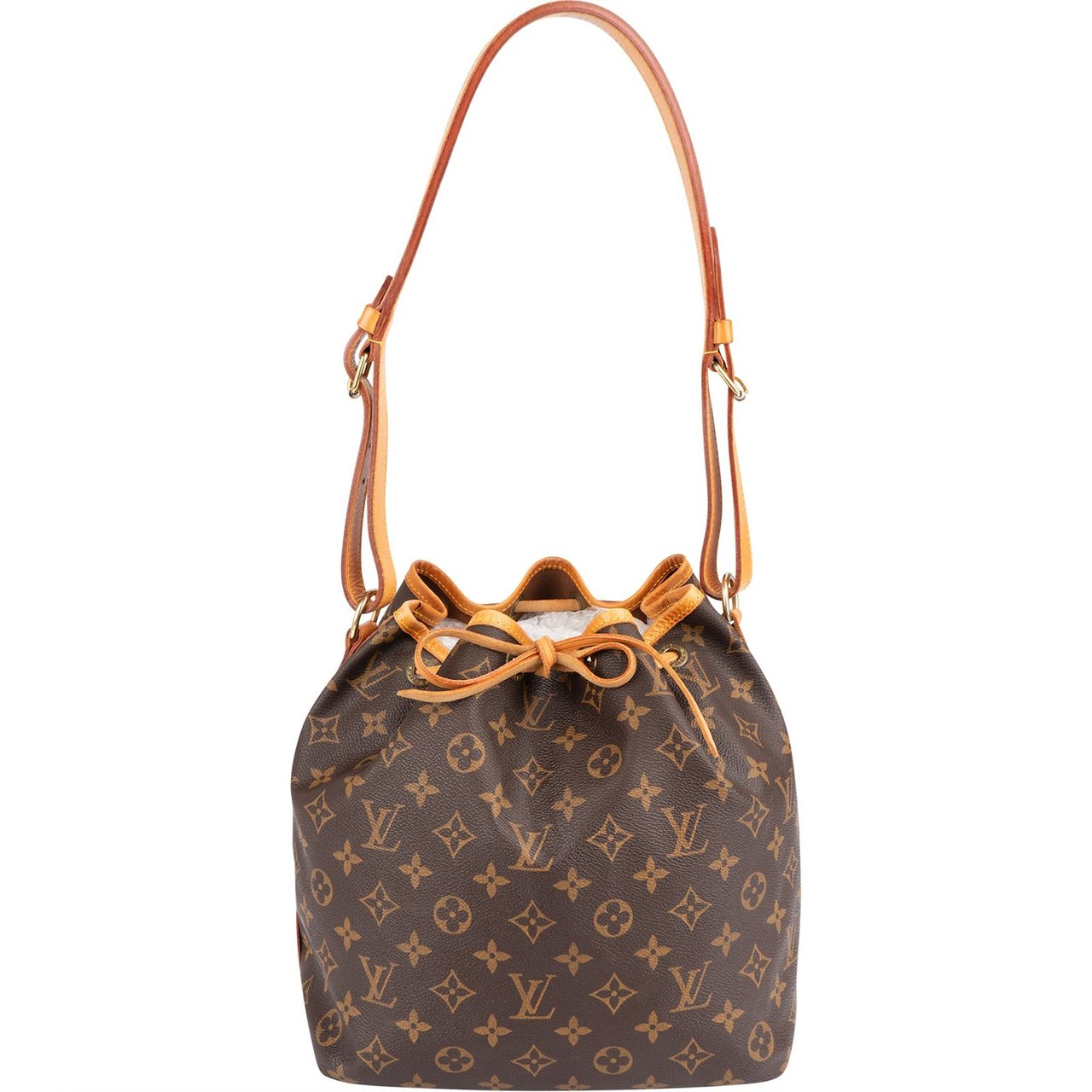 Louis Vuitton Louis Vuitton Monogram Canvas Sac Noé Petit Shoulder Bag Bruin
