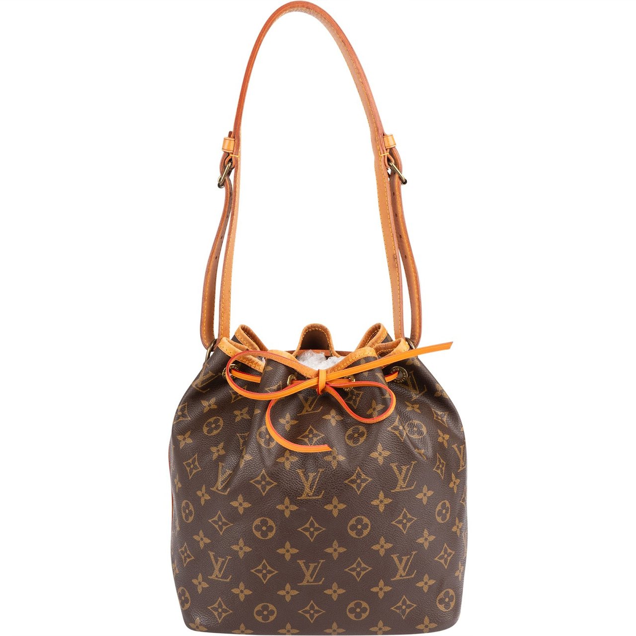 Louis Vuitton Louis Vuitton Monogram Canvas Sac Noé Petit Shoulder Bag Bruin