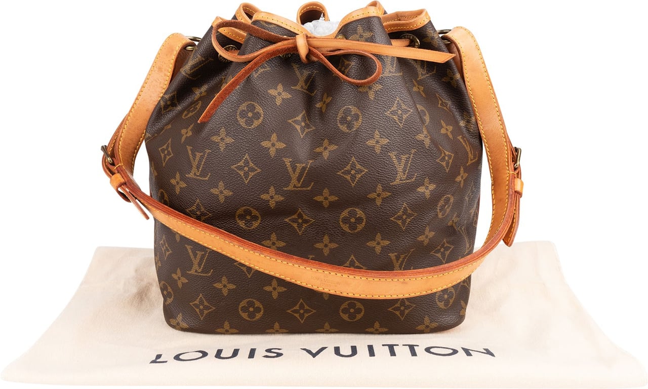 Louis Vuitton Louis Vuitton Monogram Canvas Sac Noé Petit Shoulder Bag Bruin