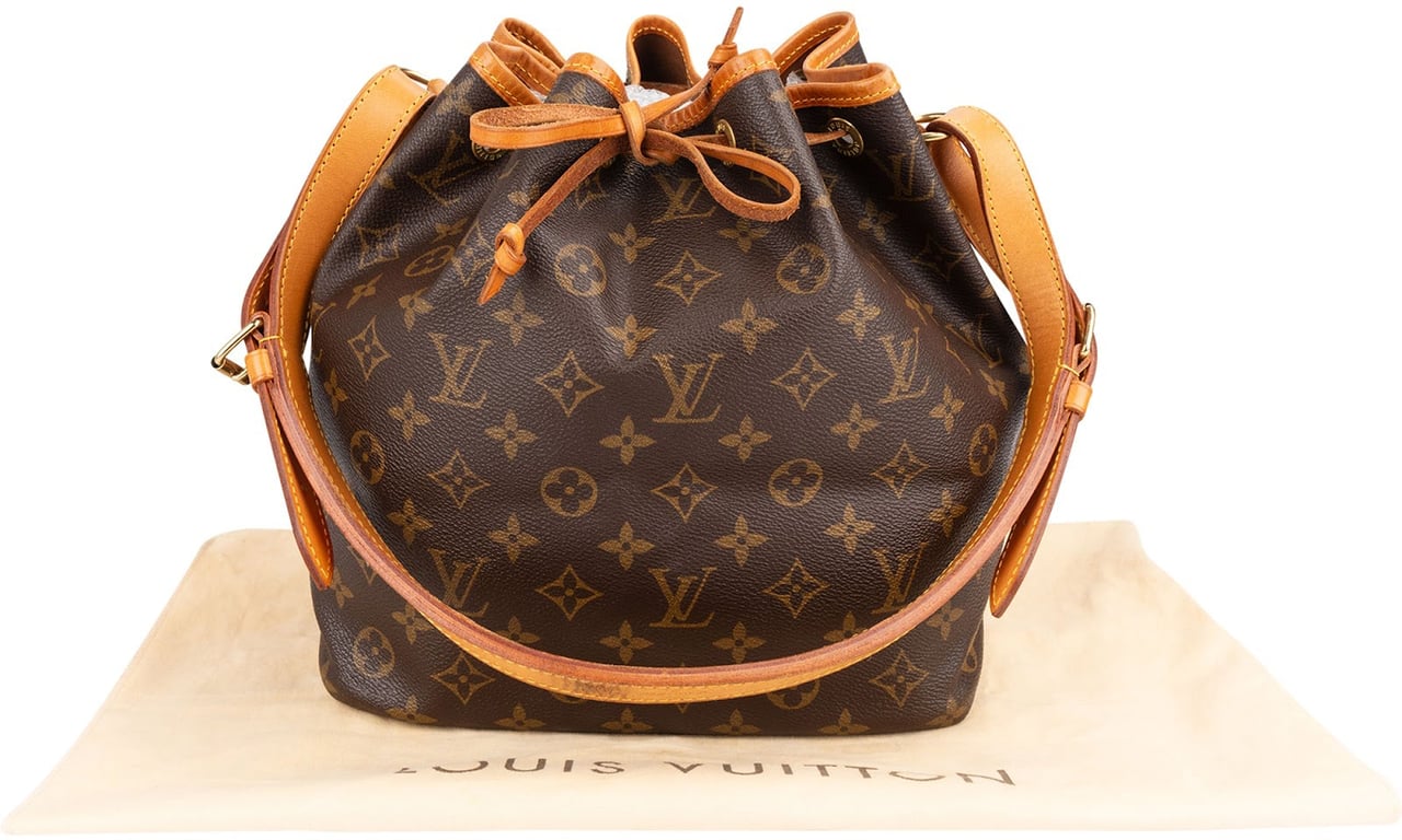 Louis Vuitton Louis Vuitton Monogram Canvas Sac Noé Petit Shoulder Bag Bruin