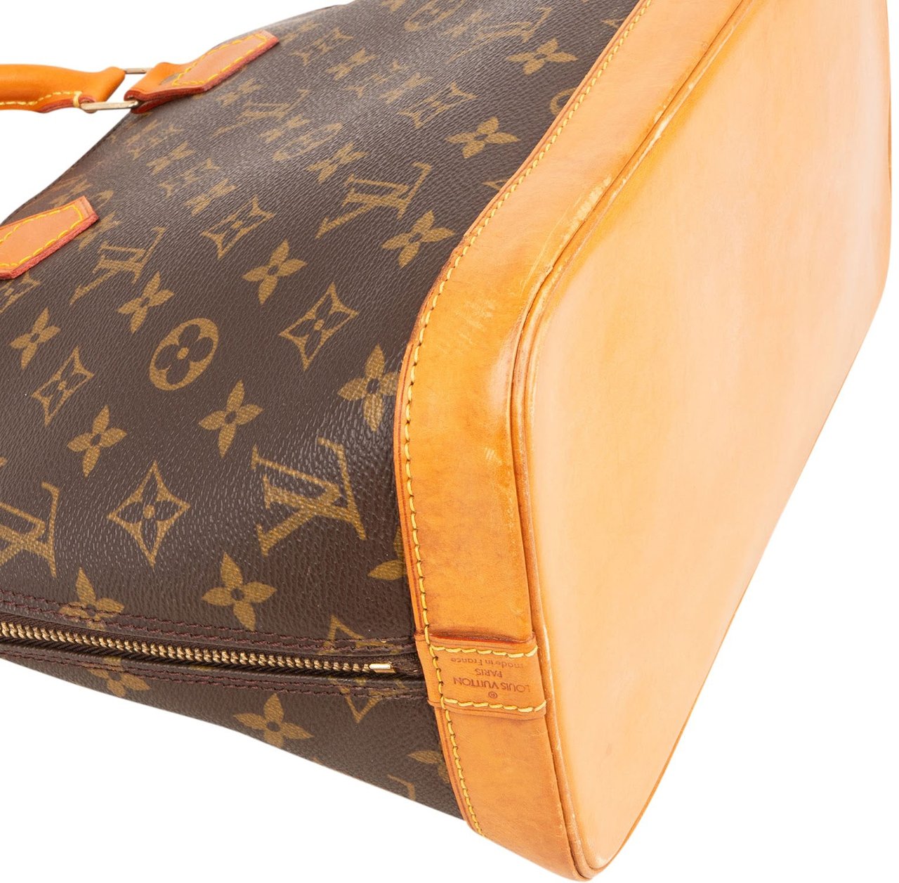 Louis Vuitton Louis Vuitton Monogram Canvas Alma PM Handbag Bruin