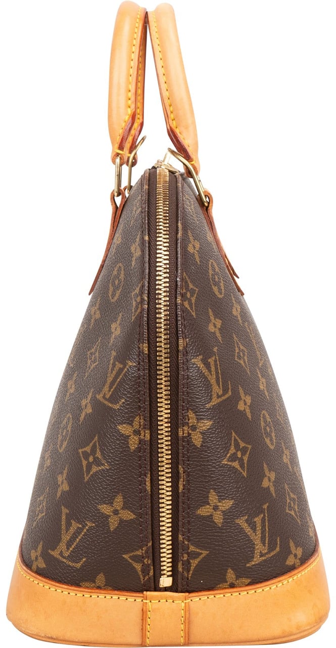 Louis Vuitton Louis Vuitton Monogram Canvas Alma PM Handbag Bruin