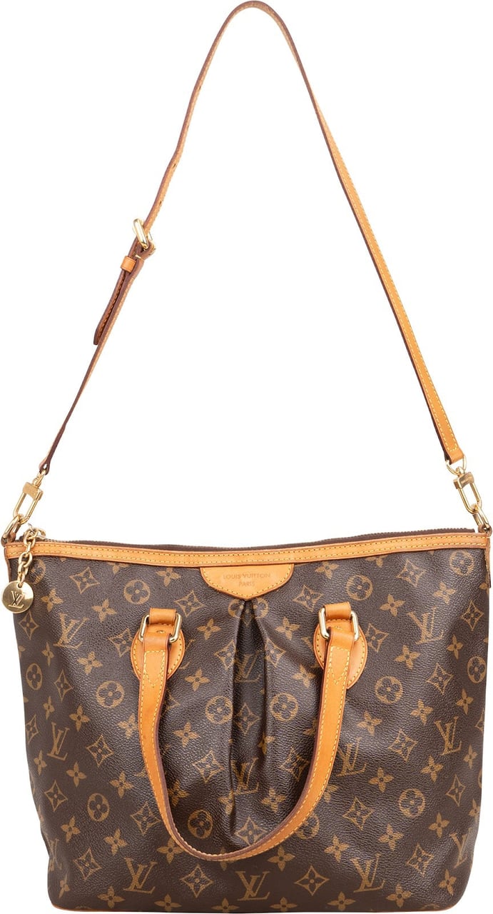 Louis Vuitton Louis Vuitton Monogram Canvas Palermo PM Handbag Bruin