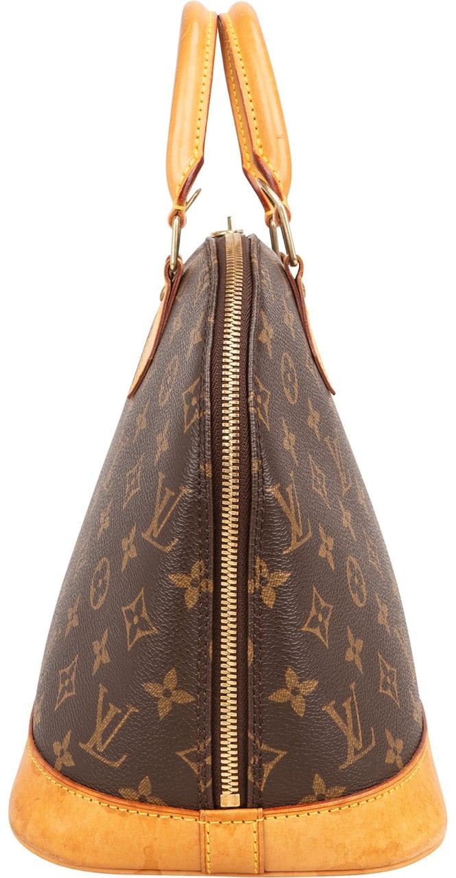 Louis Vuitton Louis Vuitton Monogram Canvas Alma PM Handbag Bruin