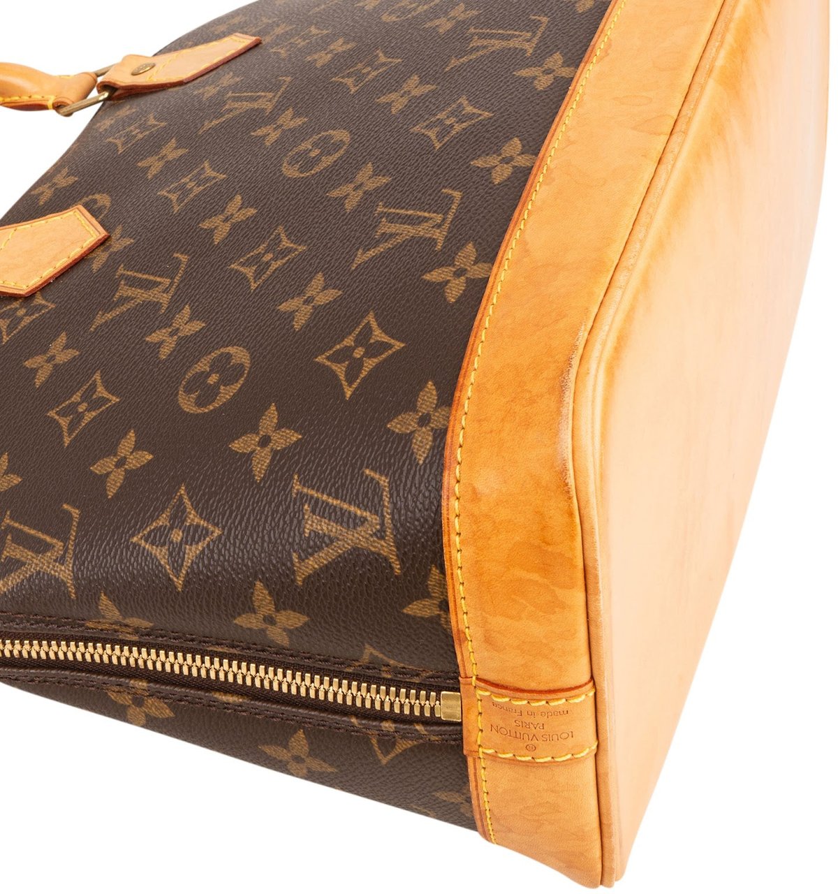 Louis Vuitton Louis Vuitton Monogram Canvas Alma PM Handbag Bruin